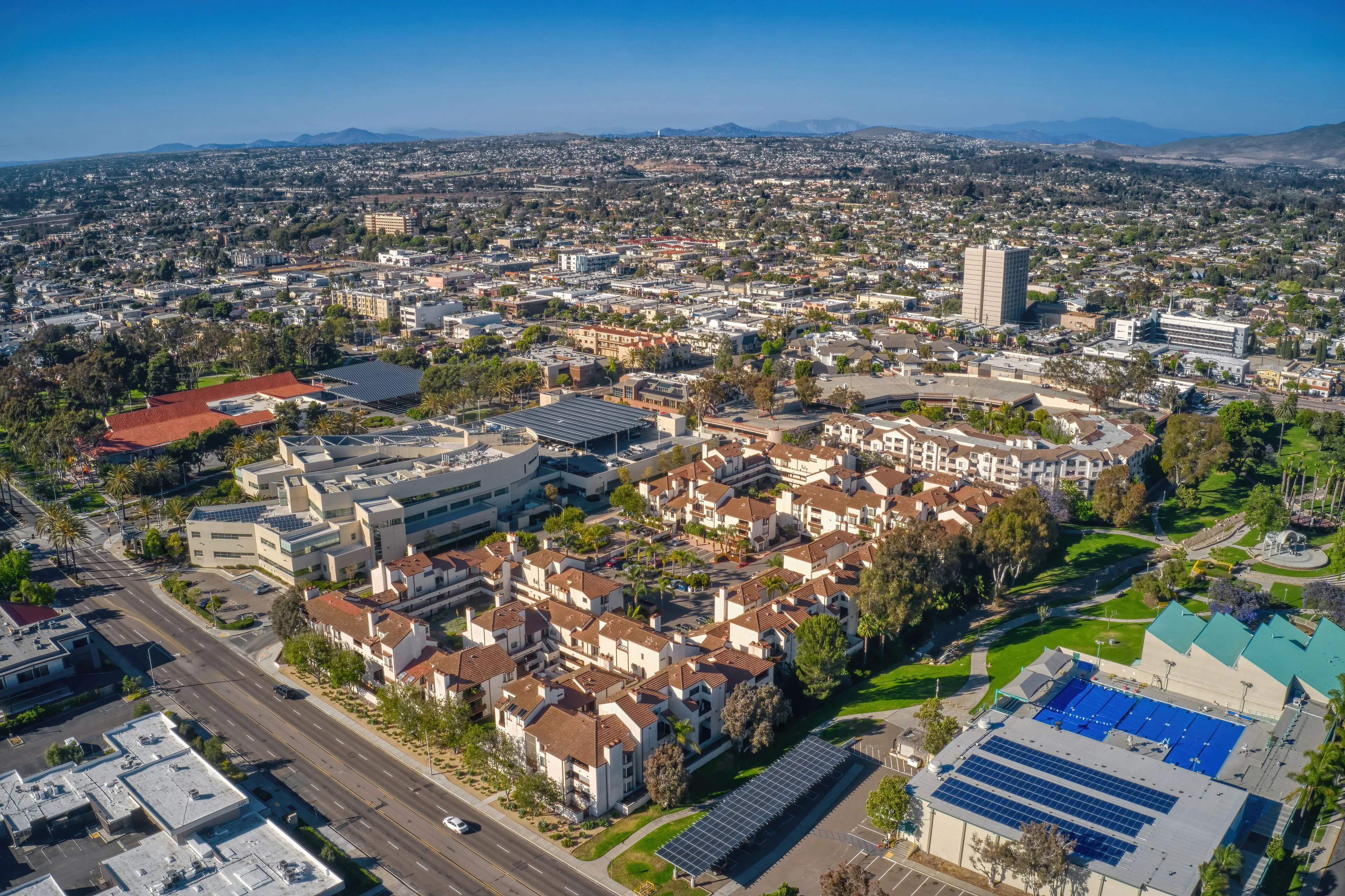 Commercial roof documentation in San Diego