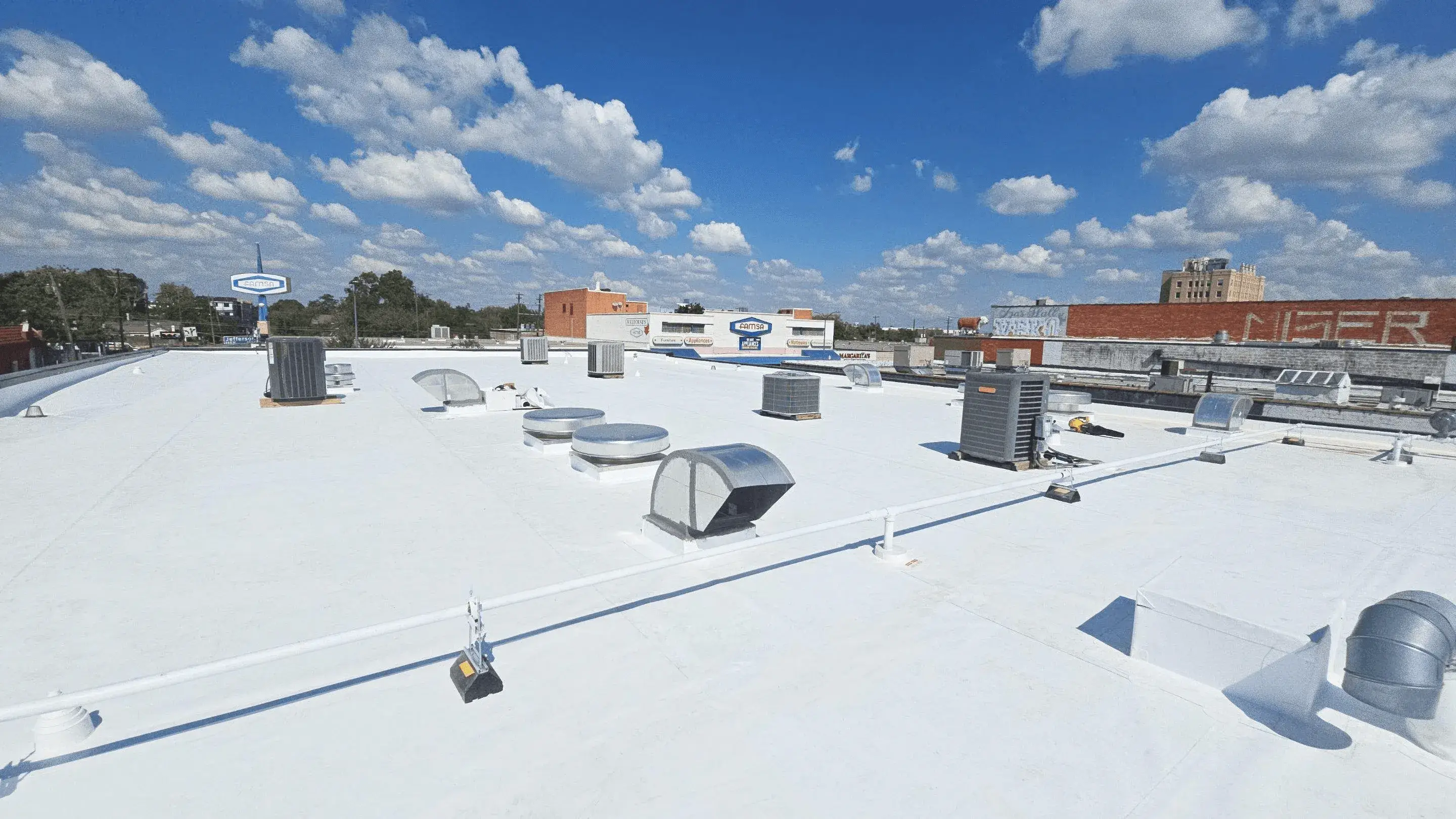 Commercial Roof Tear-Off & Replacement